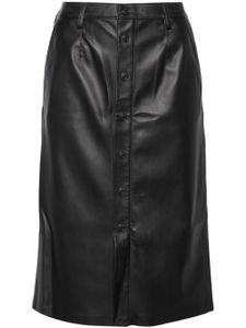 Levi's jupe crayon en cuir artificiel - Noir