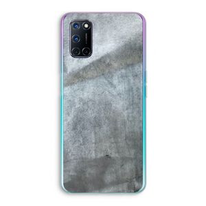 Grey Stone: Oppo A92 Transparant Hoesje