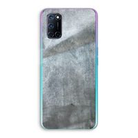 Grey Stone: Oppo A92 Transparant Hoesje Grey Stone: Oppo A92 Transparant Hoesje