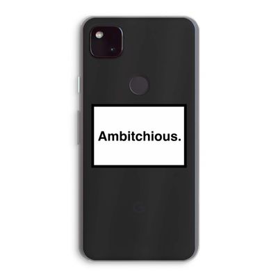 Ambitchious: Google Pixel 4a 5G Transparant Hoesje