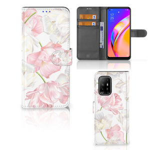 OPPO Reno5 Z | A94 5G Hoesje Lovely Flowers