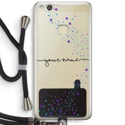 Sterren: Huawei Ascend P10 Lite Transparant Hoesje met koord