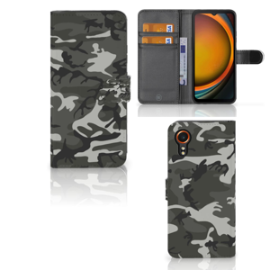 Samsung Galaxy Xcover 7 Telefoon Hoesje Army Light