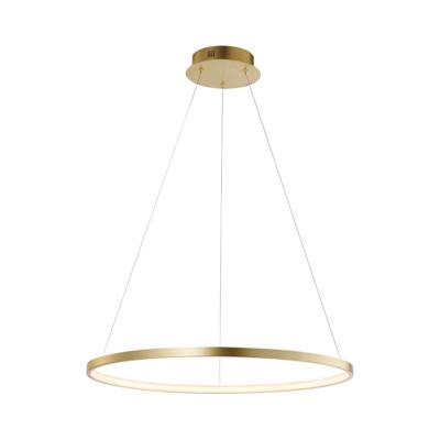 Just Light Ronde hanglampCircle goud Ø 60cm - 11524-12
