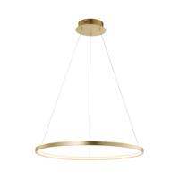 Just Light Ronde hanglampCircle goud Ø 60cm - 11524-12