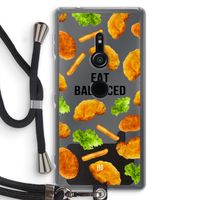 Eat Balanced: Sony Xperia XZ2 Transparant Hoesje met koord