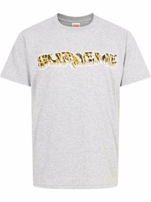 Supreme t-shirt Diamond 'FW21' à logo imprimé - Gris