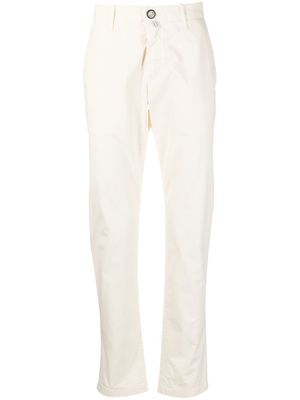 Jacob Cohën jean droit à taille haute - Blanc