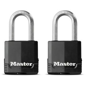 Masterlock Hangsloten 49mm Set van 2 - M115EURTLF M115EURTLF