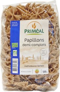Halfvolkoren farfalle bio