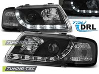 Tuning-Tec Koplampen dagrijlicht ZWART voor Audi A3 8L 08.96-08.00 - thumbnail