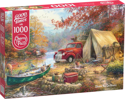 Share the Outdoors Puzzel 1000 Stukjes Share the Outdoors Puzzel 1000 Stukjes