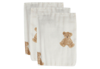 Washandje Hydrofiel Teddy Bear - 3 Stuks