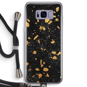Terrazzo N°7: Samsung Galaxy S8 Plus Transparant Hoesje met koord