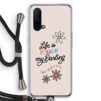 Tough Life: OnePlus Nord CE 5G Transparant Hoesje met koord