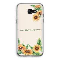 Zonnebloemen: Samsung Galaxy A5 (2017) Transparant Hoesje