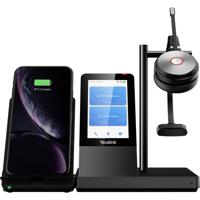 Yealink Yealink DECT Headset WH66 Mono UC On Ear headset Zwart