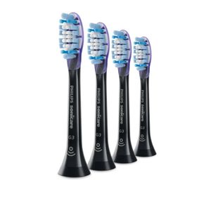 Philips G3 Premium Gum Care HX9054/33 4x Zwarte sonische opzetborstels