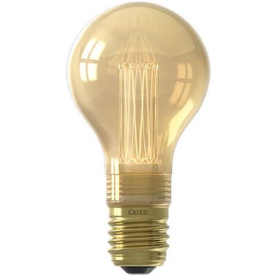 Calex LED-standaardlamp - goudkleur - E27 - 3,5W - Leen Bakker