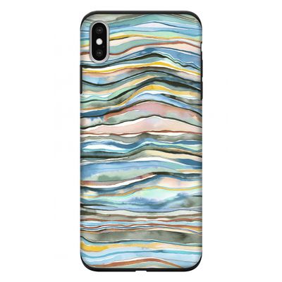 Watercolor Agate: iPhone XS Max Tough Case