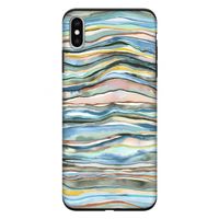 Watercolor Agate: iPhone XS Max Tough Case