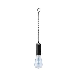 Blauwe solar tuinverlichting hanglamp kunststof 20 cm