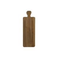 HSM Collection-Snijplank Met Handvat-60x20x2-Naturel-Teak