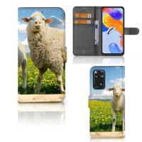 Xiaomi Redmi Note 11 Pro 5G/4G | Telefoonhoesje | Met pasjeshouder | Schaap en Lammetje