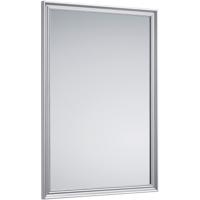 Zilveren Rechthoekige Spiegel met Kunststof Lijst - 50x70 cm