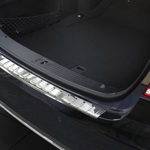 RVS Bumper beschermer passend voor Mercedes E-Klasse W212 Sedan 2013- 'Ribs' AV235827