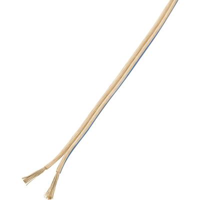 TRU COMPONENTS 1568259 Luidsprekerkabel 2 x 0.75 mm² Transparant 100 m