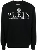 Philipp Plein sweat à Logos à col rond - Noir