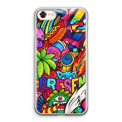 Represent: iPhone 8 Transparant Hoesje