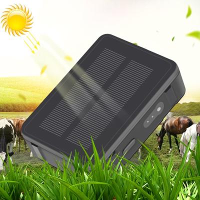 RF-V34 schapen koe vee vee IP67 waterdichte zonne-GSM GPS WiFi-Tracking steun Voice controle & anti-verwijderen Alarm & SOS