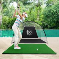 Golf Afslagmat Standaard Echt Gevoel Golf Oefenmat Golf Putting Mat 1,5 m x 1 m - thumbnail