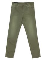 DONDUP KIDS pantalon à effet délavé - Vert DONDUP KIDS pantalon à effet délavé - Vert