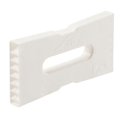 Ubbink stootvoegventilatie - 100 x 50 x 10 mm - wit