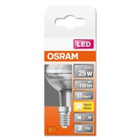 OSRAM 4058075125902 LED-lamp Energielabel F (A - G) E14 Reflector 1.5 W = 25 W Warmwit (Ø x l) 50 mm x 85 mm 1 stuk(s) - thumbnail