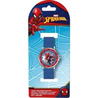 Orologio analogico per l'apprendimento dell'ora di Spiderman - LICENZA PER BAMBINI - SPD4098