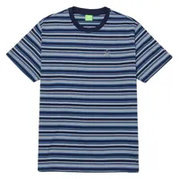 HUF Crown Stripe S/S Knit Top casual t-shirt heren - thumbnail