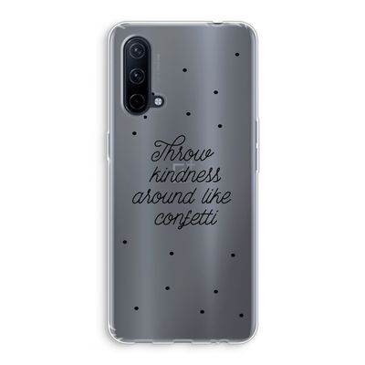 Confetti: OnePlus Nord CE 5G Transparant Hoesje