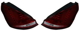 Set LED Achterlichten passend voor Ford Fiësta VII 3/5-deurs 2008-2012 - Rood/Helder DLFOR36LR