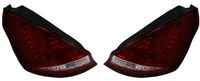 Set LED Achterlichten passend voor Ford Fiësta VII 3/5-deurs 2008-2012 - Rood/Helder DLFOR36LR