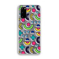 8-bit N°6: Samsung Galaxy S20 Transparant Hoesje