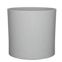 Mica Decorations Bloempot - grijs - mat - keramiek - 32 x 31 cm - plantenpot