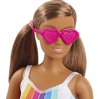 Barbie tienerpop Malibu meisjes 32,5 cm bruin 4-delig - thumbnail