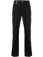 Moschino pantalon à coupe droite - Noir