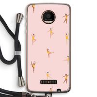 Dans #2: Motorola Moto Z Force Transparant Hoesje met koord