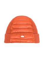 Herno Kids bonnet à empiècement matelassé - Orange