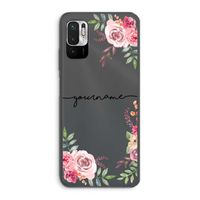 Rozen: Xiaomi Redmi Note 10 5G Transparant Hoesje